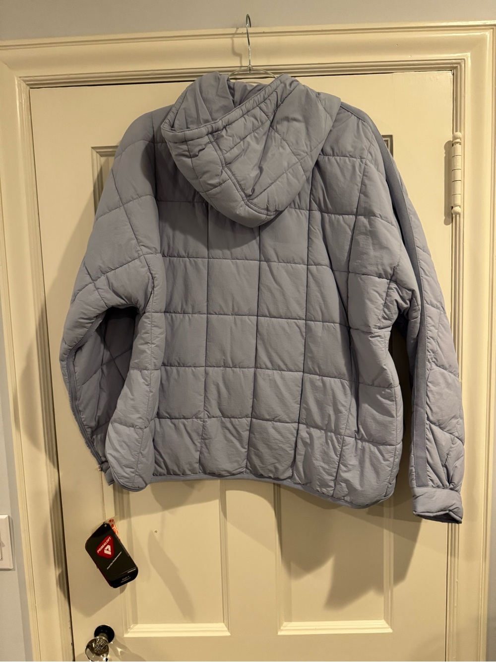 FP Movement by Free People Light Blue Quilted Hooded Pullover Puffer - Picture 8 of 8